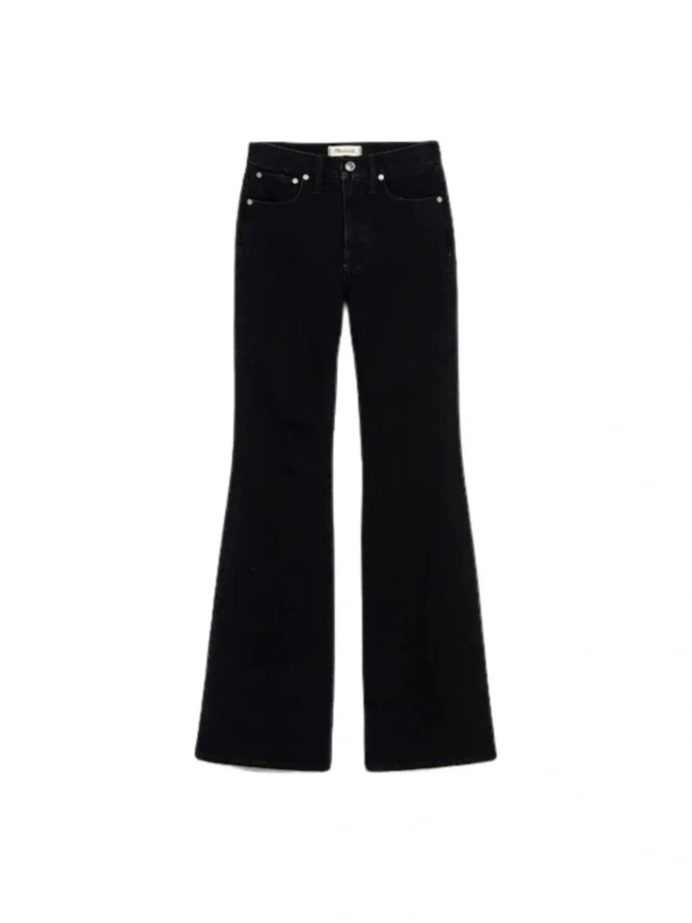 Madewell Black The Perfect Vintage Flare Jean in Sherborn Wash Size 32 Like New